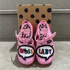Sophia Webster Pink Boss Lady Kids Sandals